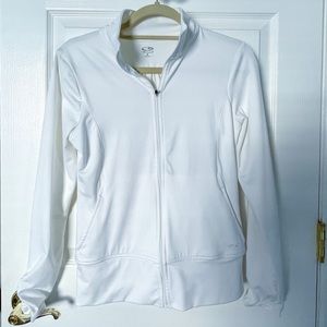 C9 by Champion White Full Zip Lightweight Jacket